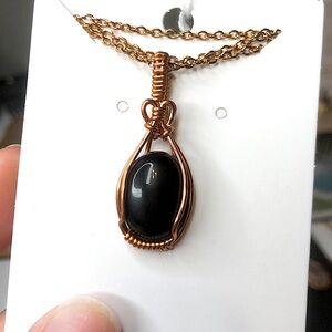 Black Obsidian Necklace